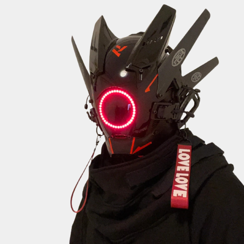 Cyberpunk Biker Helmet-Bestseler-URBANLAZYMAN