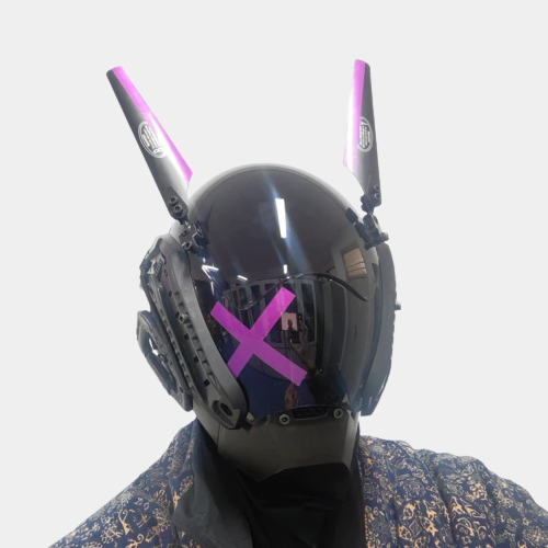 Cyberpunk Bike Helmet-Bestseler-URBANLAZYMAN