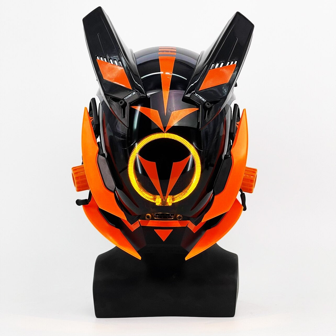 Orange Cyberpunk Helmet-Bestseler-URBANLAZYMAN