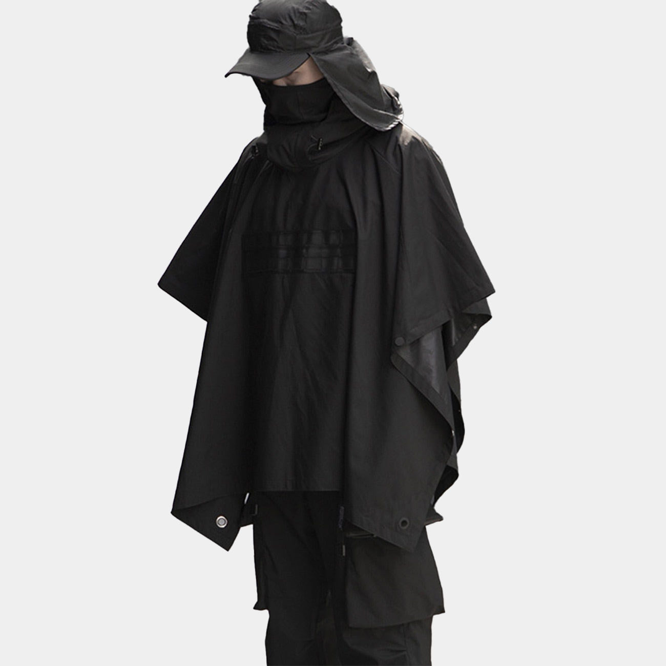 Techwear Poncho Ninja Jacket-Bestseler-URBANLAZYMAN