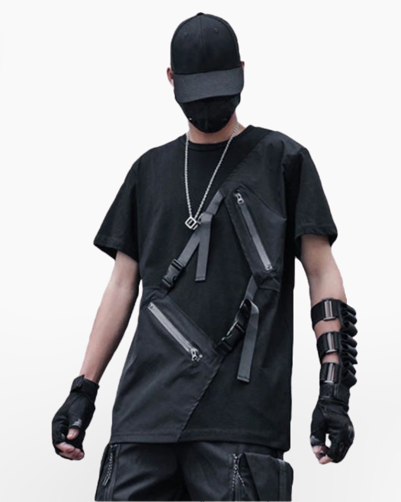 Techwear technical shirt-Bestseler-URBANLAZYMAN