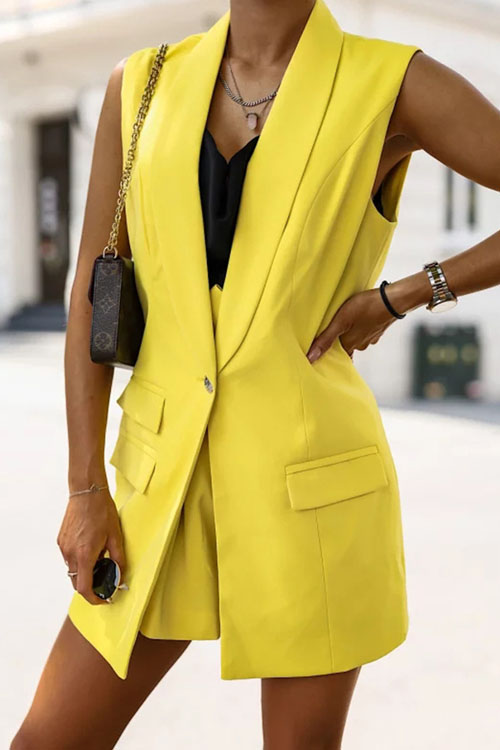 Kathiadress Vest cardigan professional suit jacket