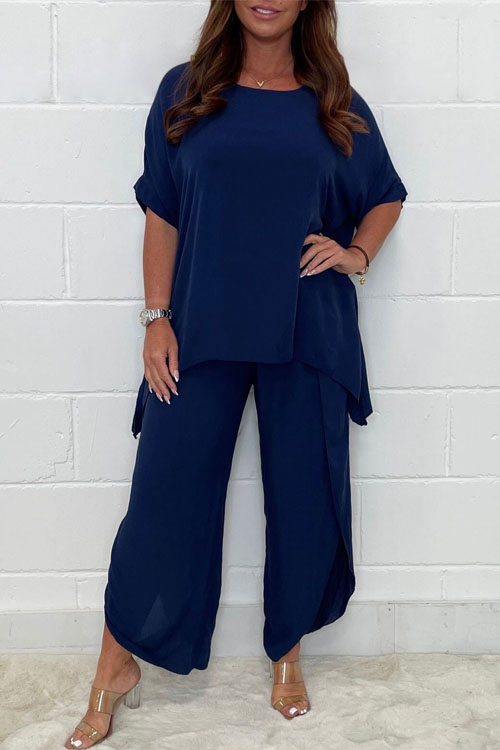 Kathiadress Fashion casual loose plus size suit 