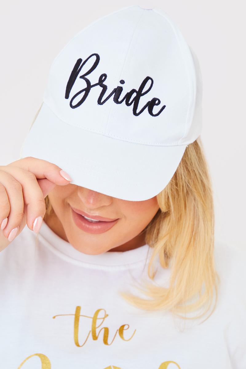 Bride Embroidery Cap