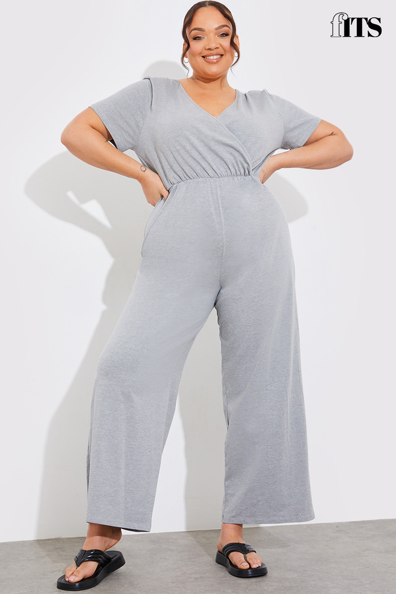 Grey clearance jumpsuit shorts