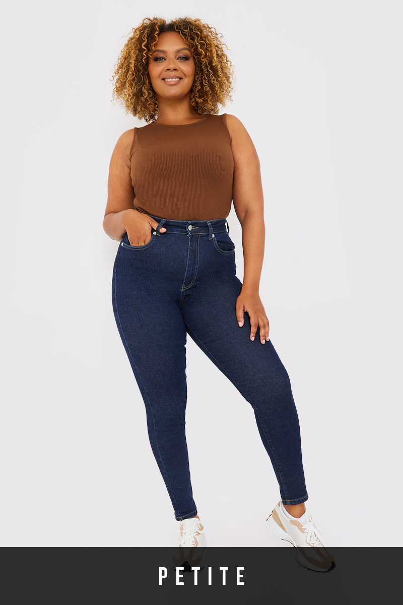 Plus size shop petite skinny jeans