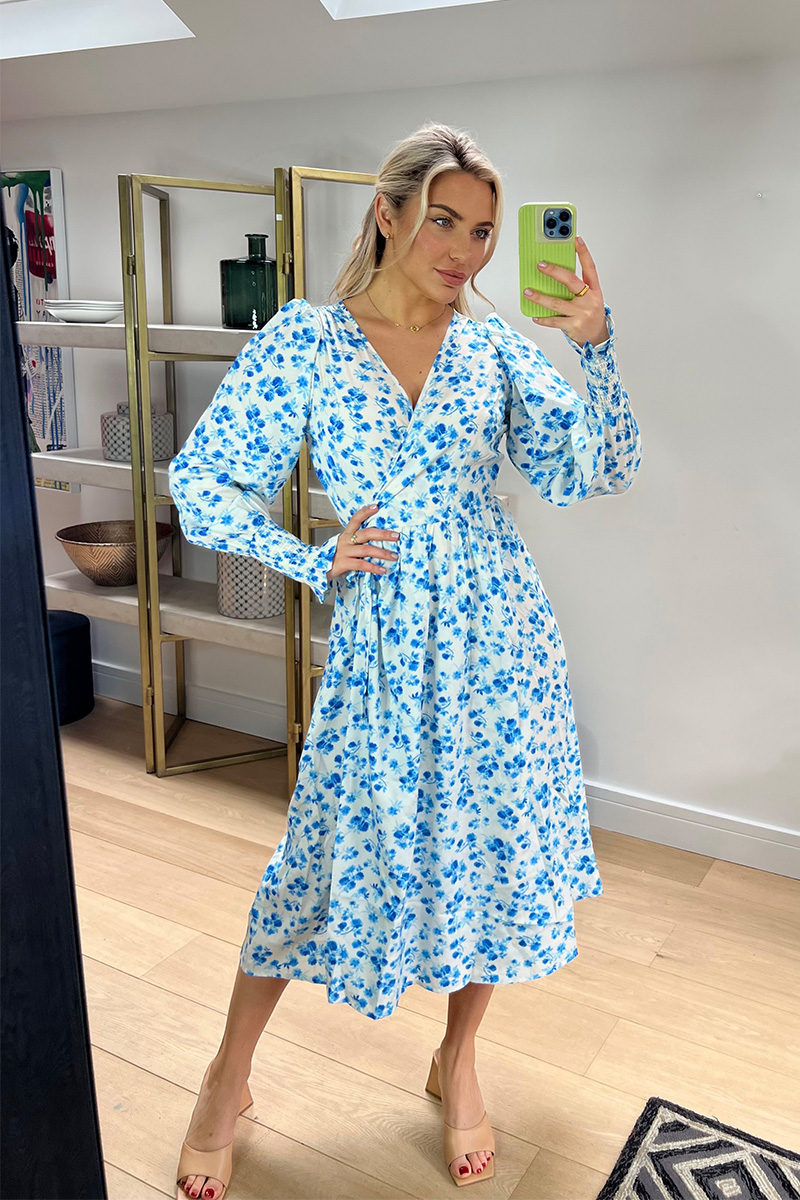 In the style wrap dress on sale