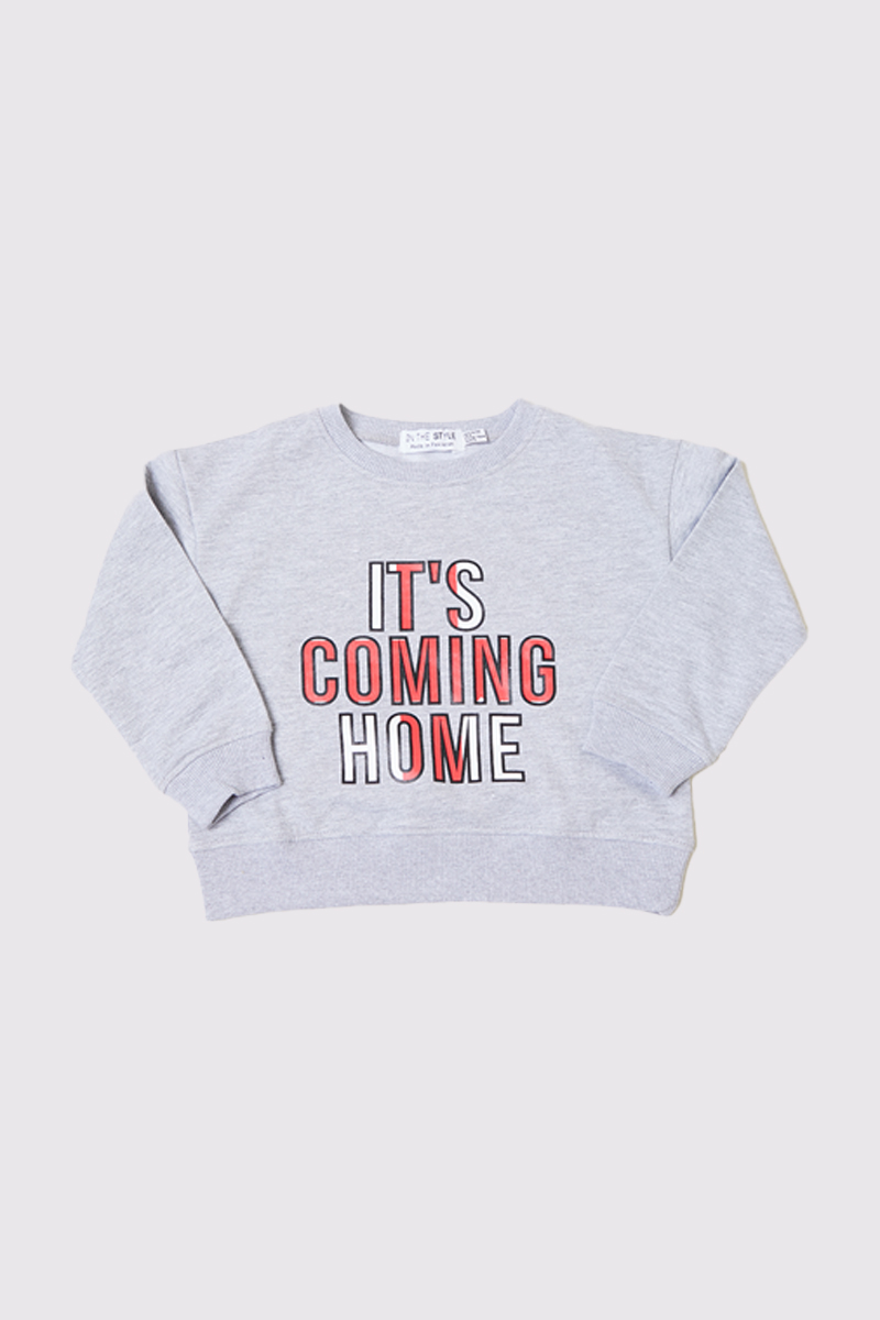 ItS Coming Home Slogan Unisex Sweater