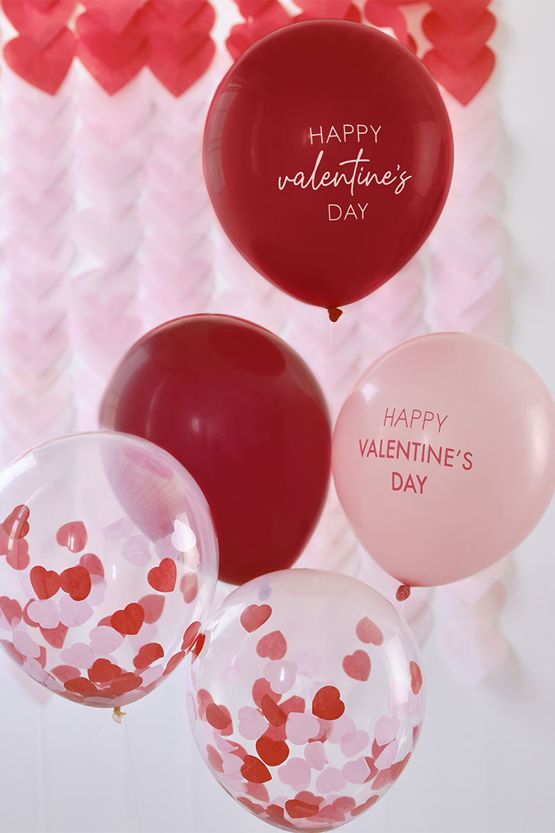 Valentines 5 Pack Balloon Bundle