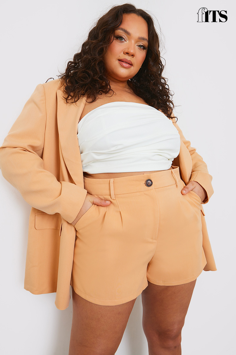 Pleat Front Tailored Short