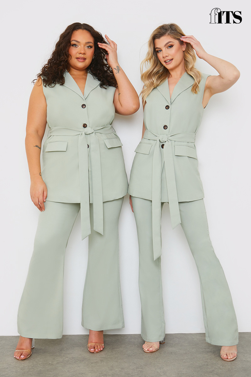Curve Trousers  Plus Size Women's Trousers & Bottoms – In The Style