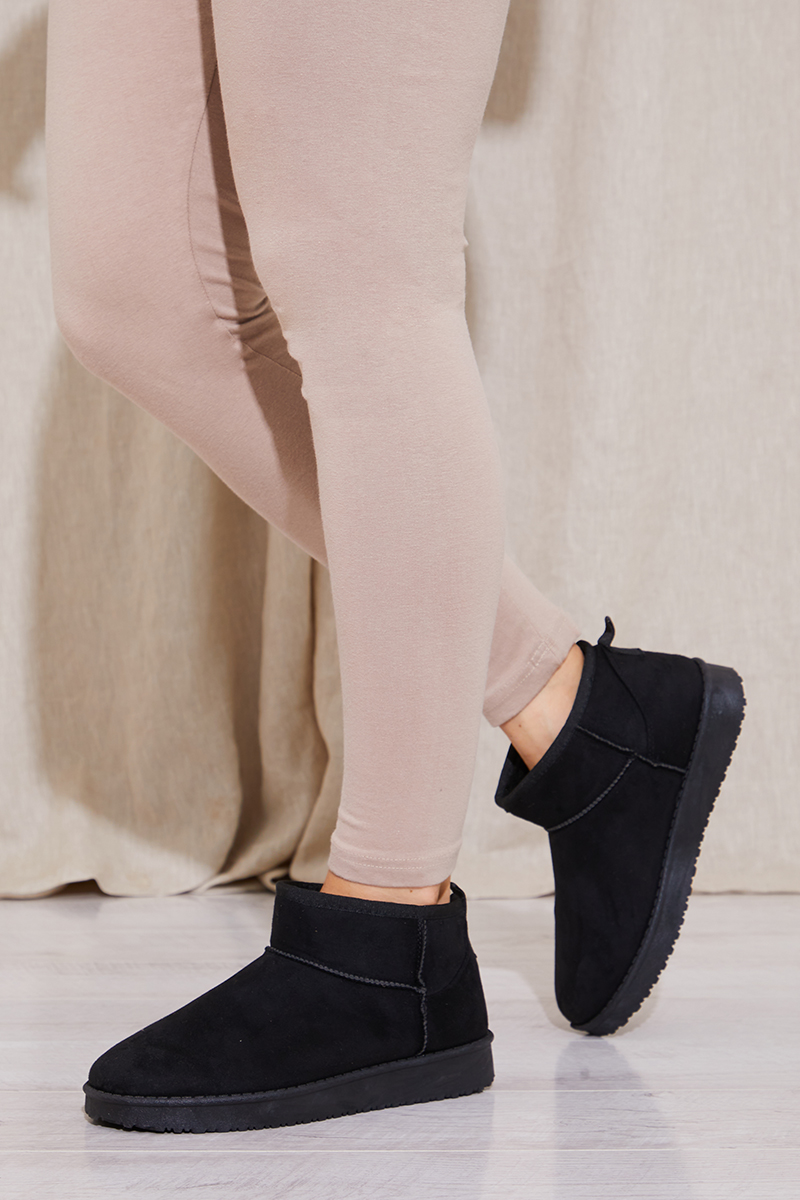 Mini Faux Suede Boot