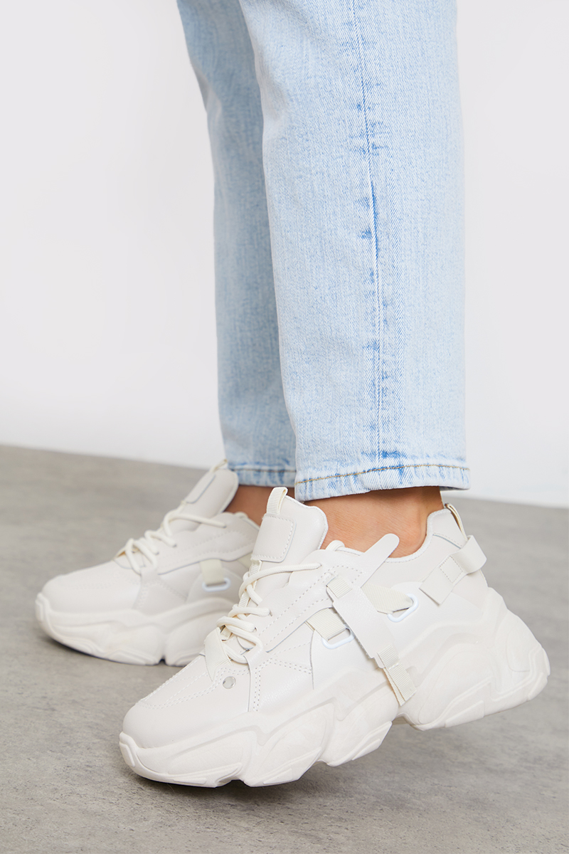 Strap Detail Chunky Trainer