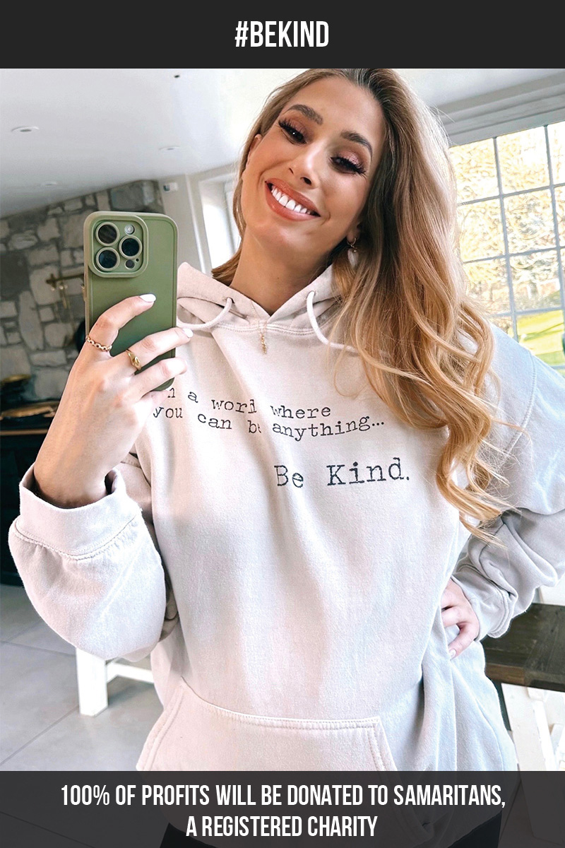 In A World Where You Can Be Anything Be Kind Hoodie