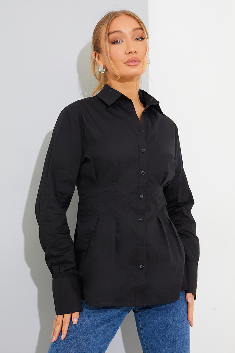 Women's Shirts  Checked Shirt & Satin Blouse – In The Style