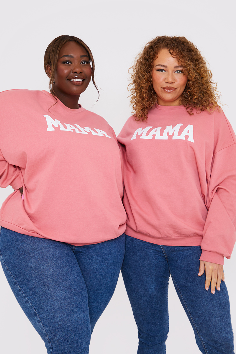 Mama Slogan Sweater