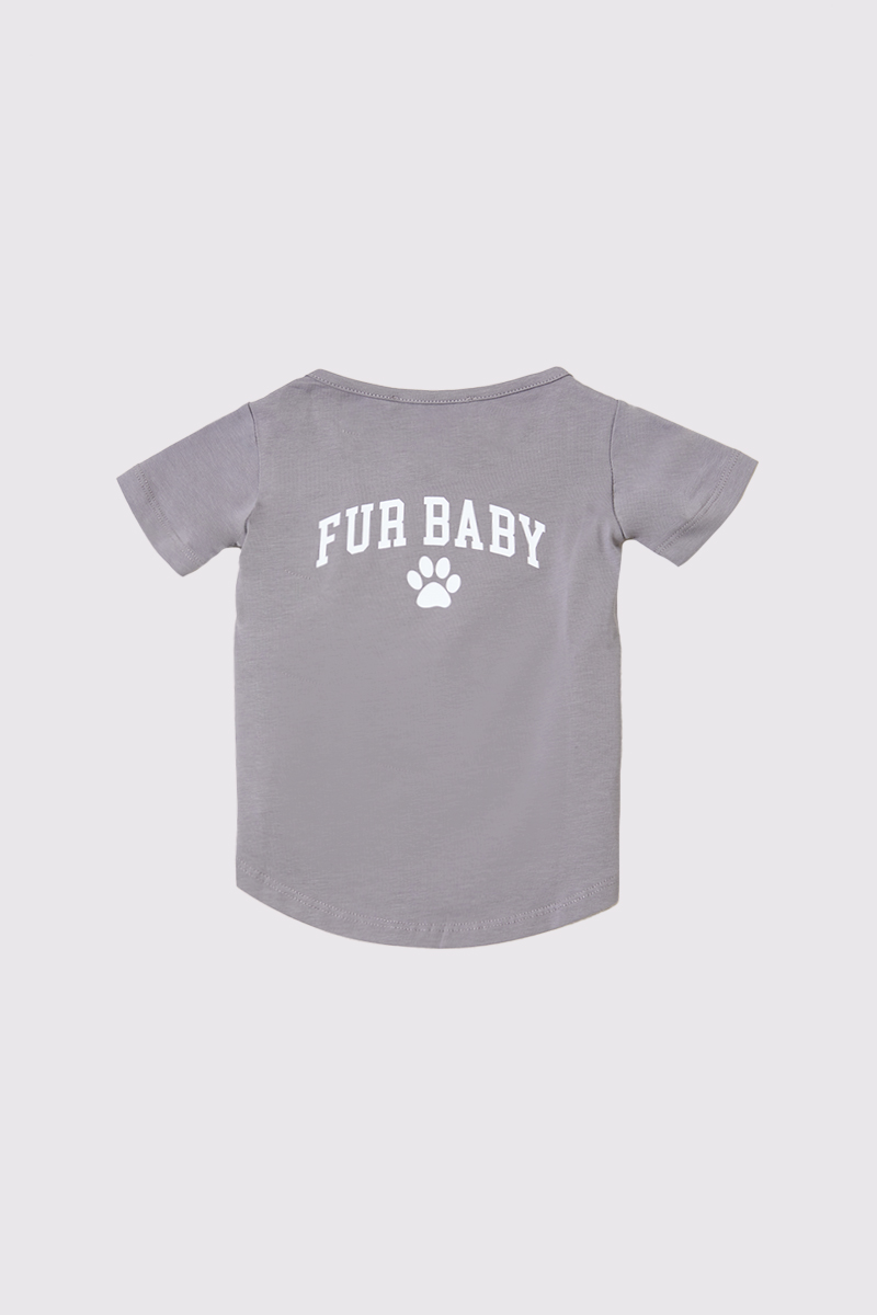 Fur Baby Slogan Dog Tee