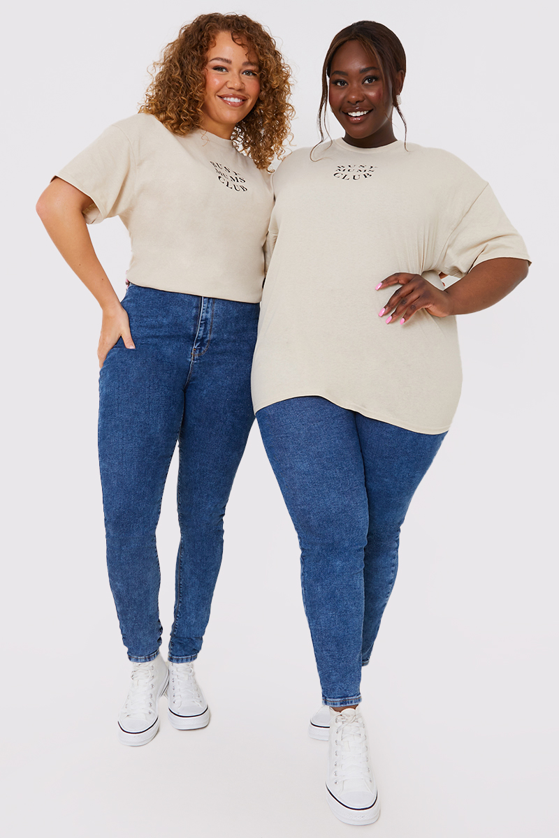 Busy Mums Club Slogan Tee