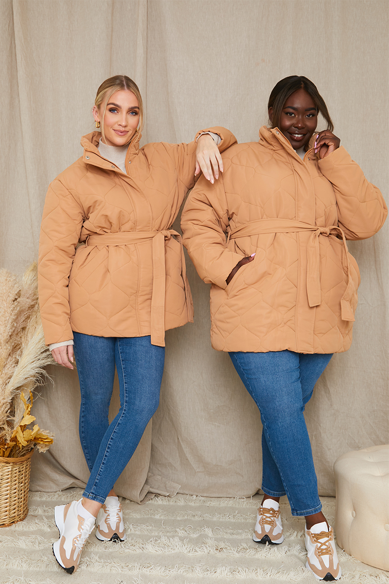 Stylish hot sale puffer coats