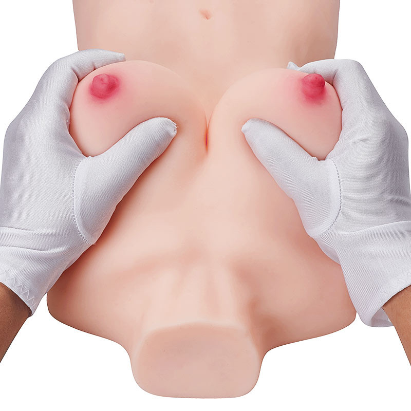 Gro&szlig;e Brust Masturbator Torso