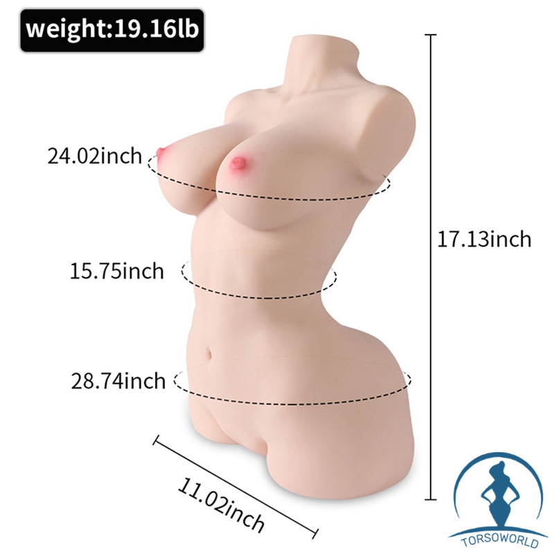 Hermosa 10.2kg Torso Sex Dolls