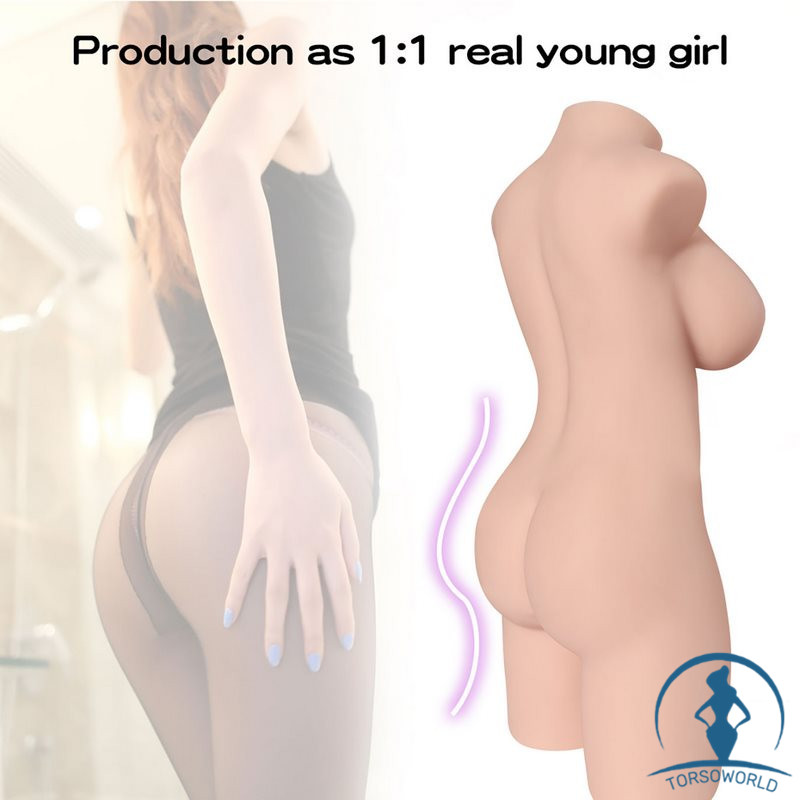 Männliche Sexspielzeuge Masturbation 3d Sexpuppen Realistische TPR Brust Masturbatoren Emilie 9.2kg Yelolydoll
