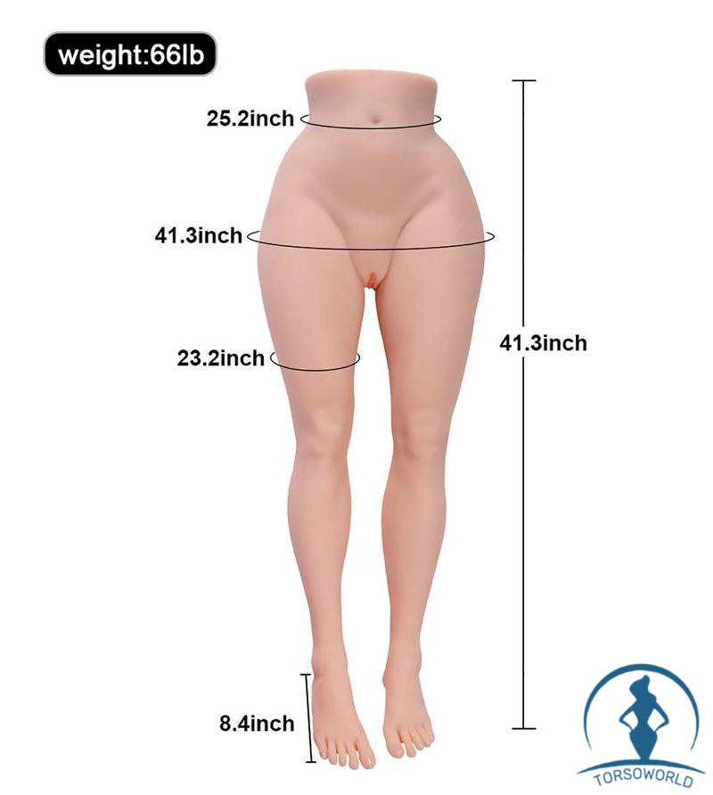 torso sexpuppen Johanna 2.2kg XISE Dolls