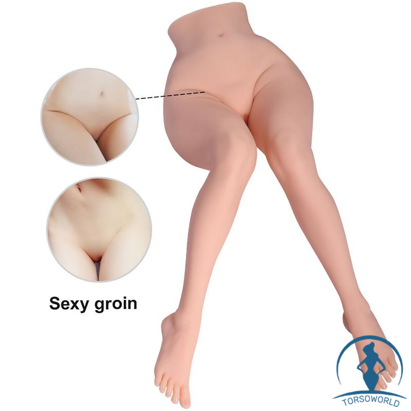 TPR Torso Sexpuppe Johanna 2.2kg Torso Sex-Puppe