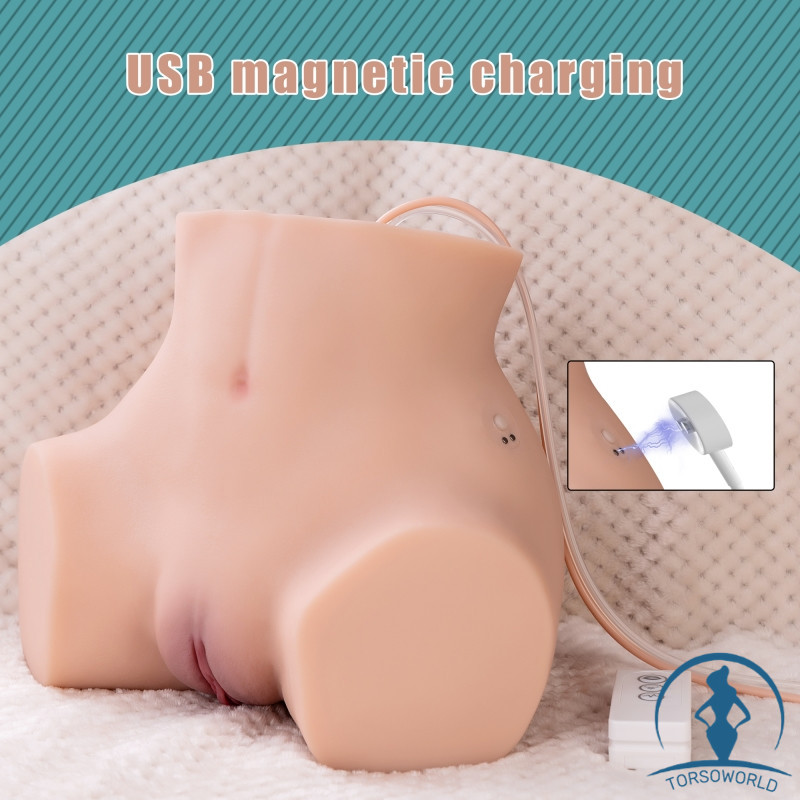 Analsex Torso SexpuppenSofia 5.4kg Yelolydoll