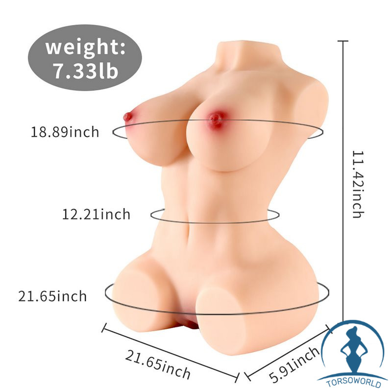 masturbator puppe Tianna 3.3kg Yeloly Dolls