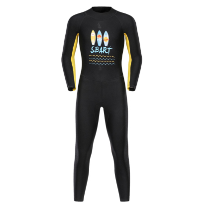 OEM Cute Printed 2mm Neoprene Wet Suit Anti-UV Diving Suit Children Spring Suit Kids Diving Swimming Surfing Wetsuit-SbartSbart