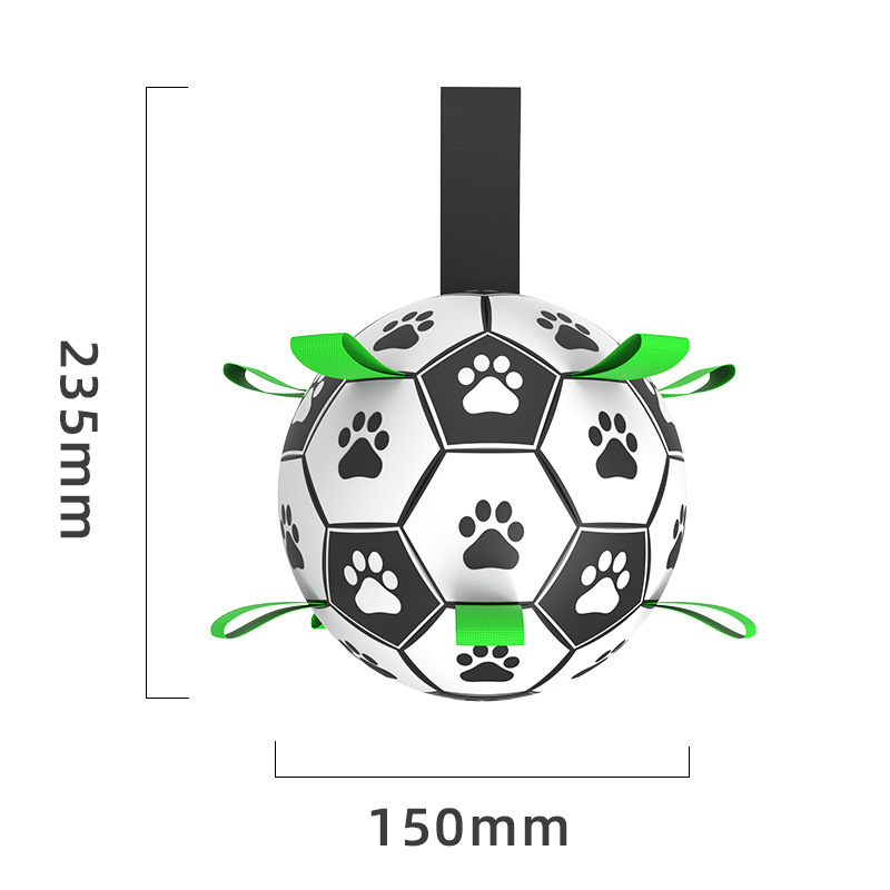 Dog toys interactive pet soccer toys with tongues for dogs outdoor training football