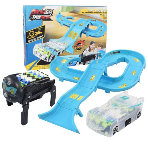 Automatic Walking Robot Dog Rail Car Toys