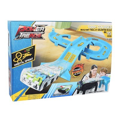 Automatic Walking Robot Dog Rail Car Toys