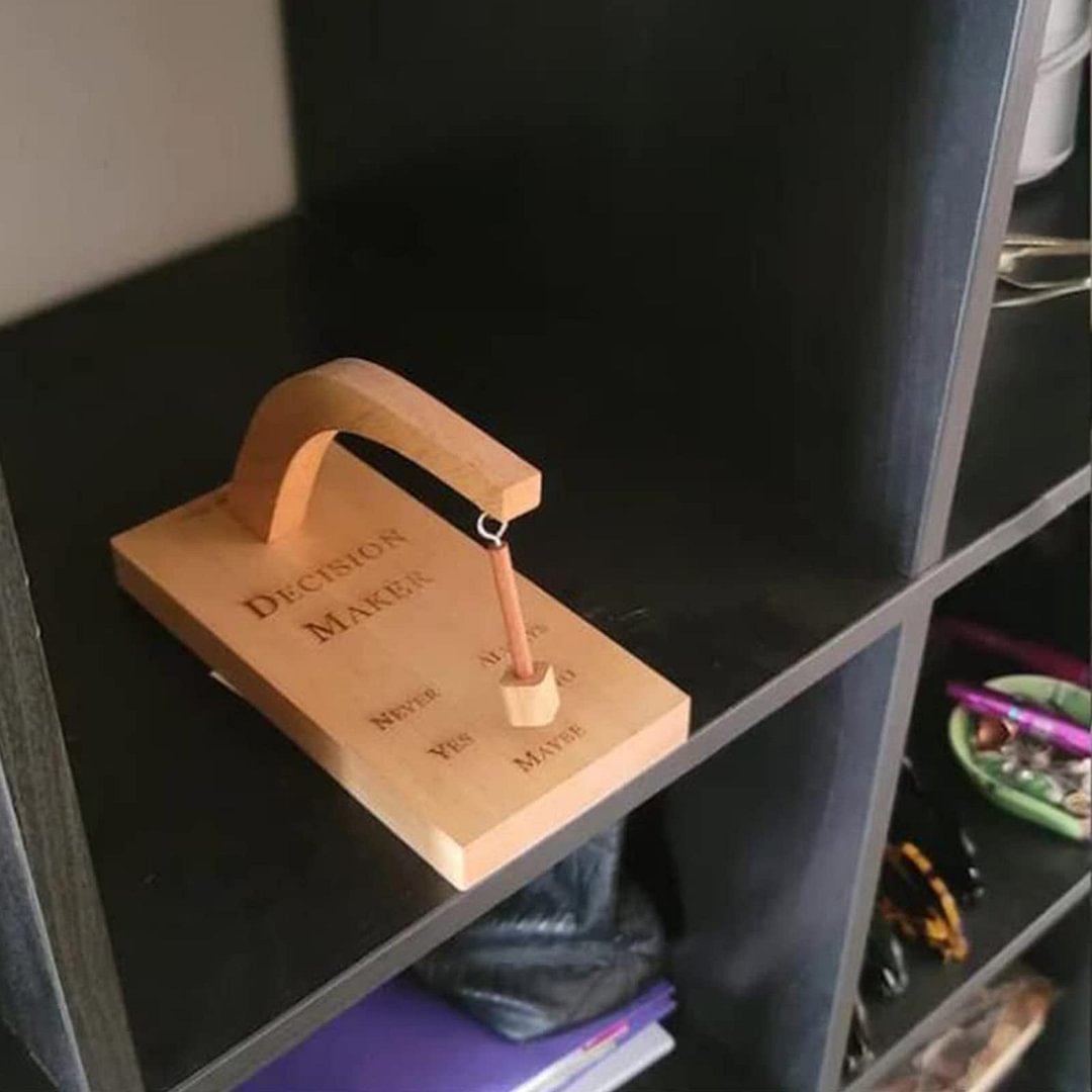 wooden desk toy gift ornament