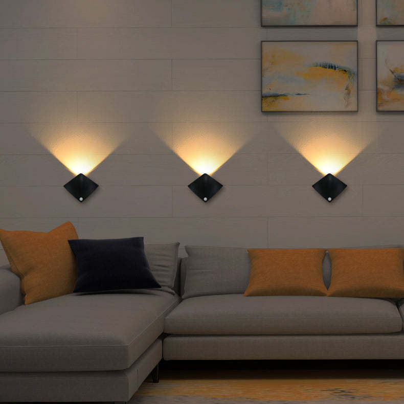 USB Rechargeable Decor Wall Lamp