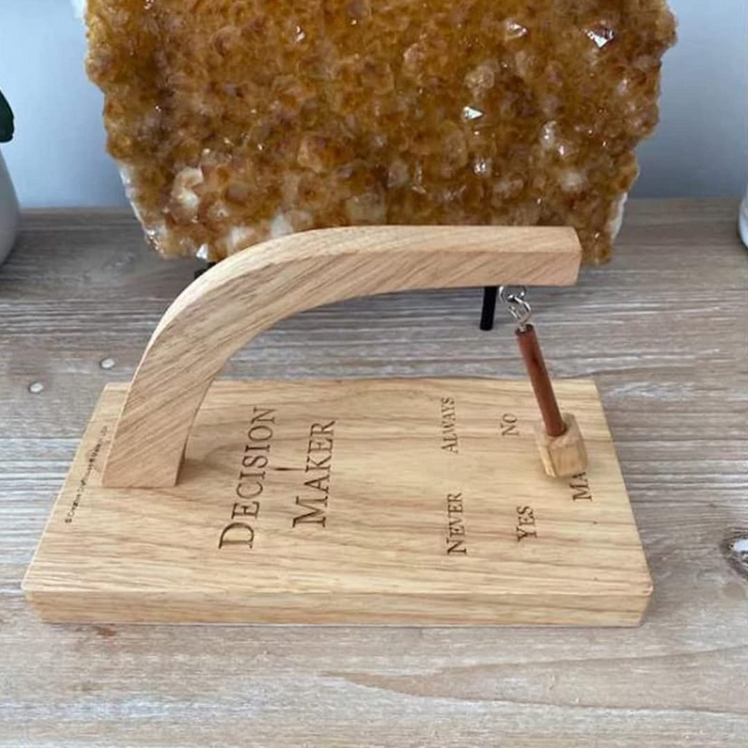 wooden desk toy gift ornament