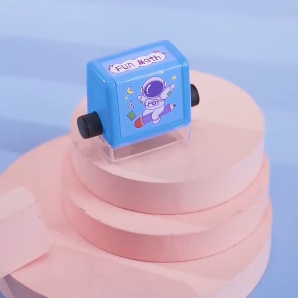 Math Roller Stamp Addition Subtraction Multiplication Division Practice Digital
