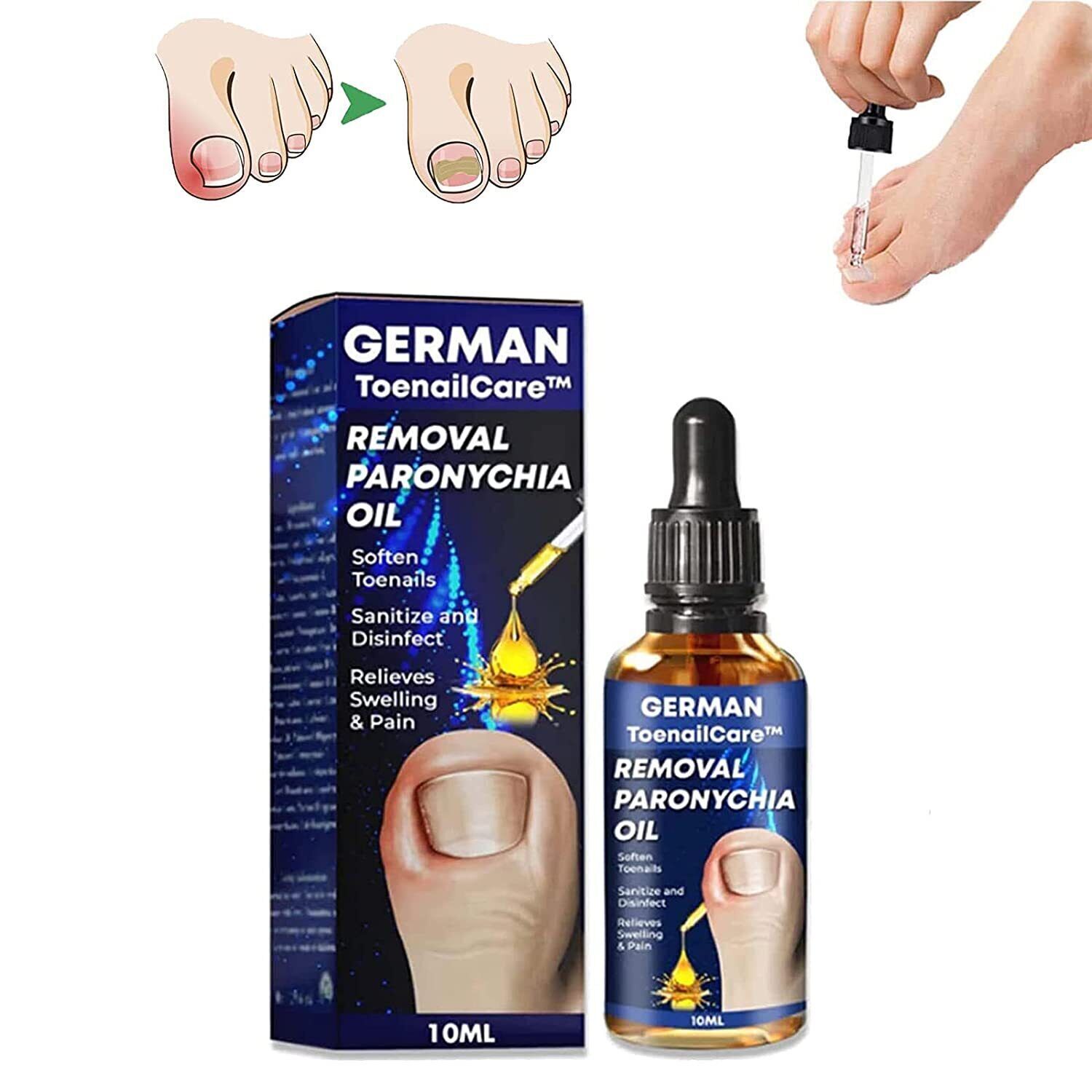 German Toenailcare Removal Paronychia Oil