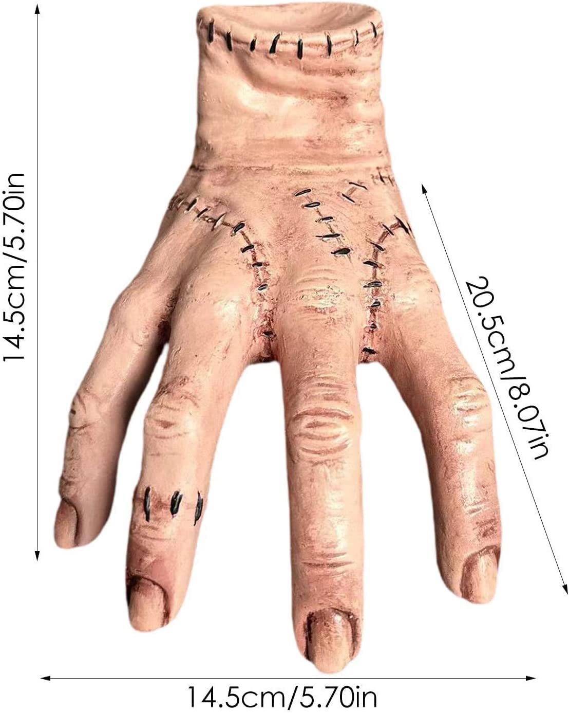 Wednesday Addams Family Thing Hand, Wednesdays Cosplay Hand Wednesdays Addams Accessories for Home Decor, Scary Props Decorations Gift for Fans