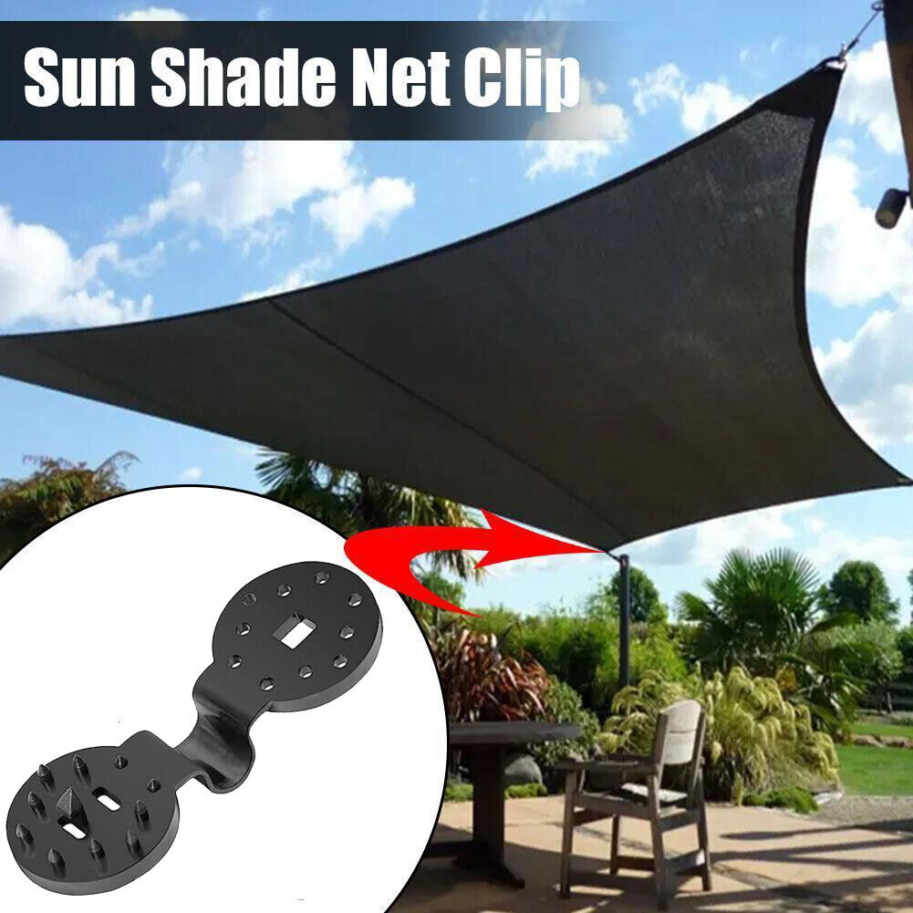 Shade Cloth Heavy Duty Lock Grip, 2023 New Shade Cloth Fix Plastic Clamp, Premium Tarp Clips Fence Fabric Clips for Greenhouse Outdoor Garden Netting, Anti Bird Netting, Sun Shade Net (100pcs)
