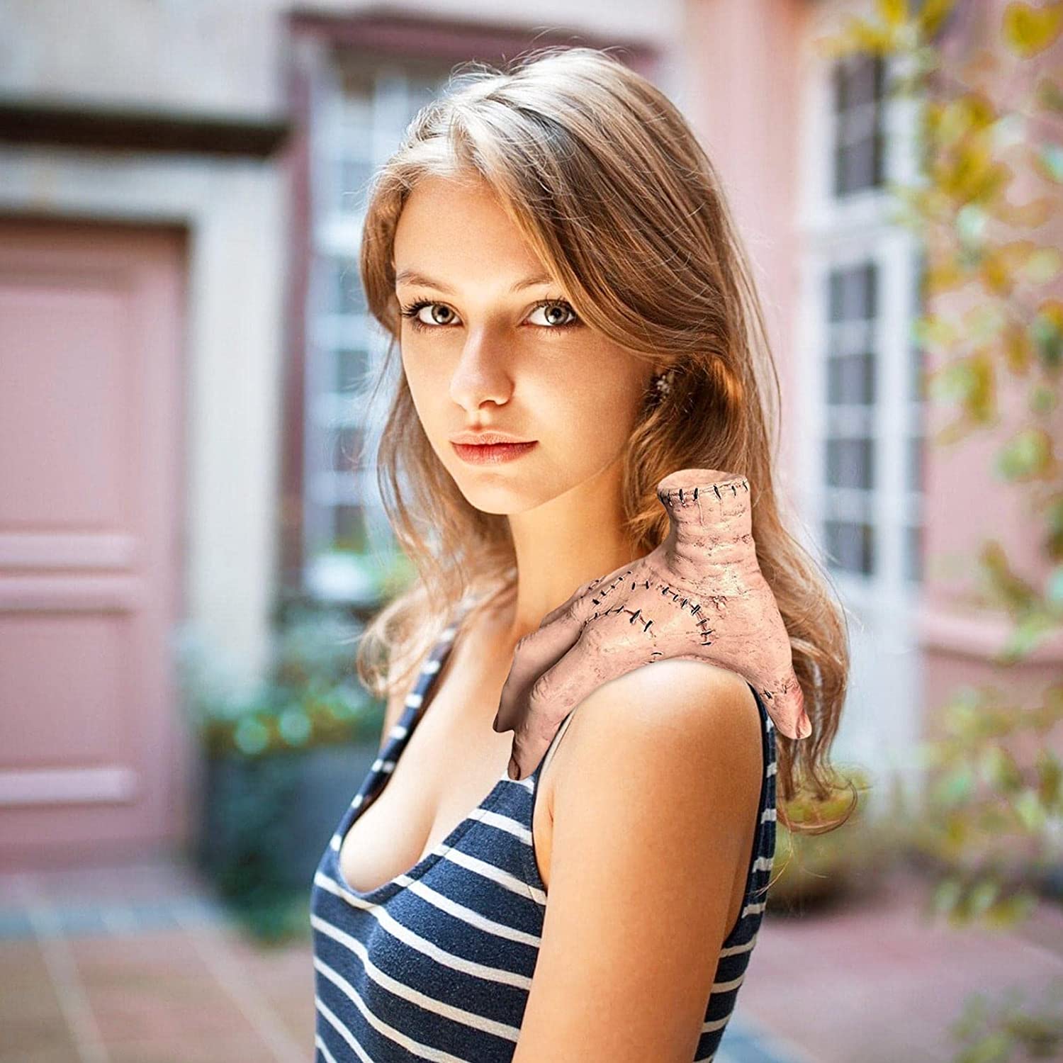 Wednesday Addams Family Thing Hand, Wednesdays Cosplay Hand Wednesdays Addams Accessories for Home Decor, Scary Props Decorations Gift for Fans