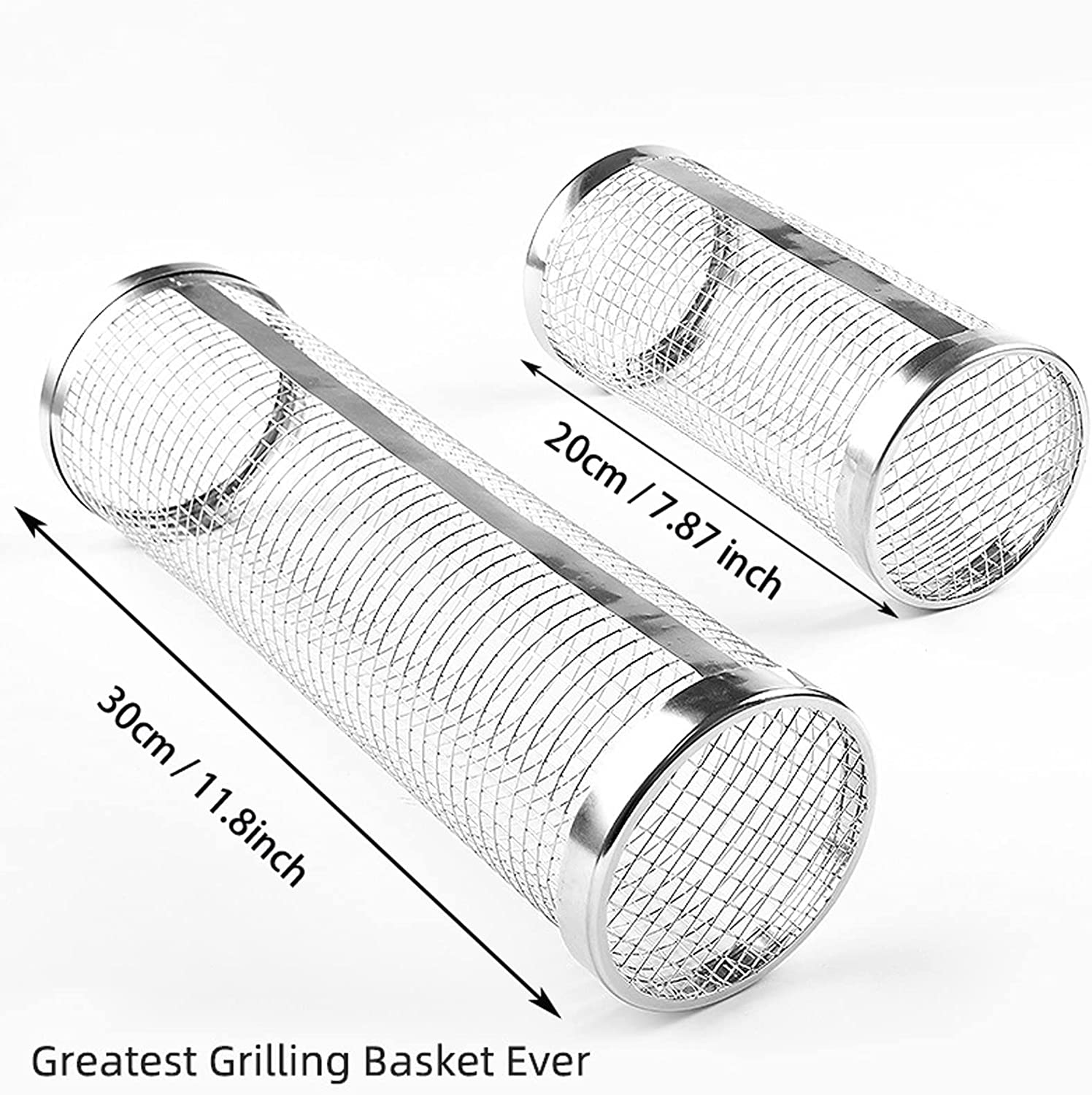 Rolling Grilling Basket