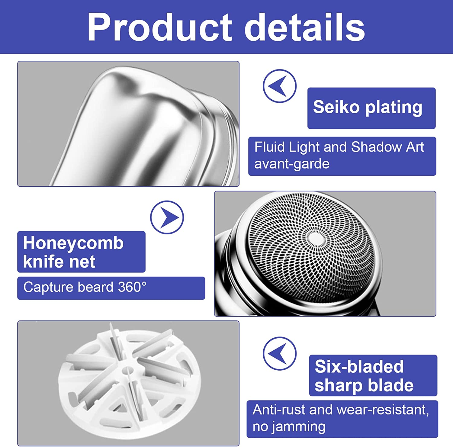 Mini Shaver Portable Electric Shaver