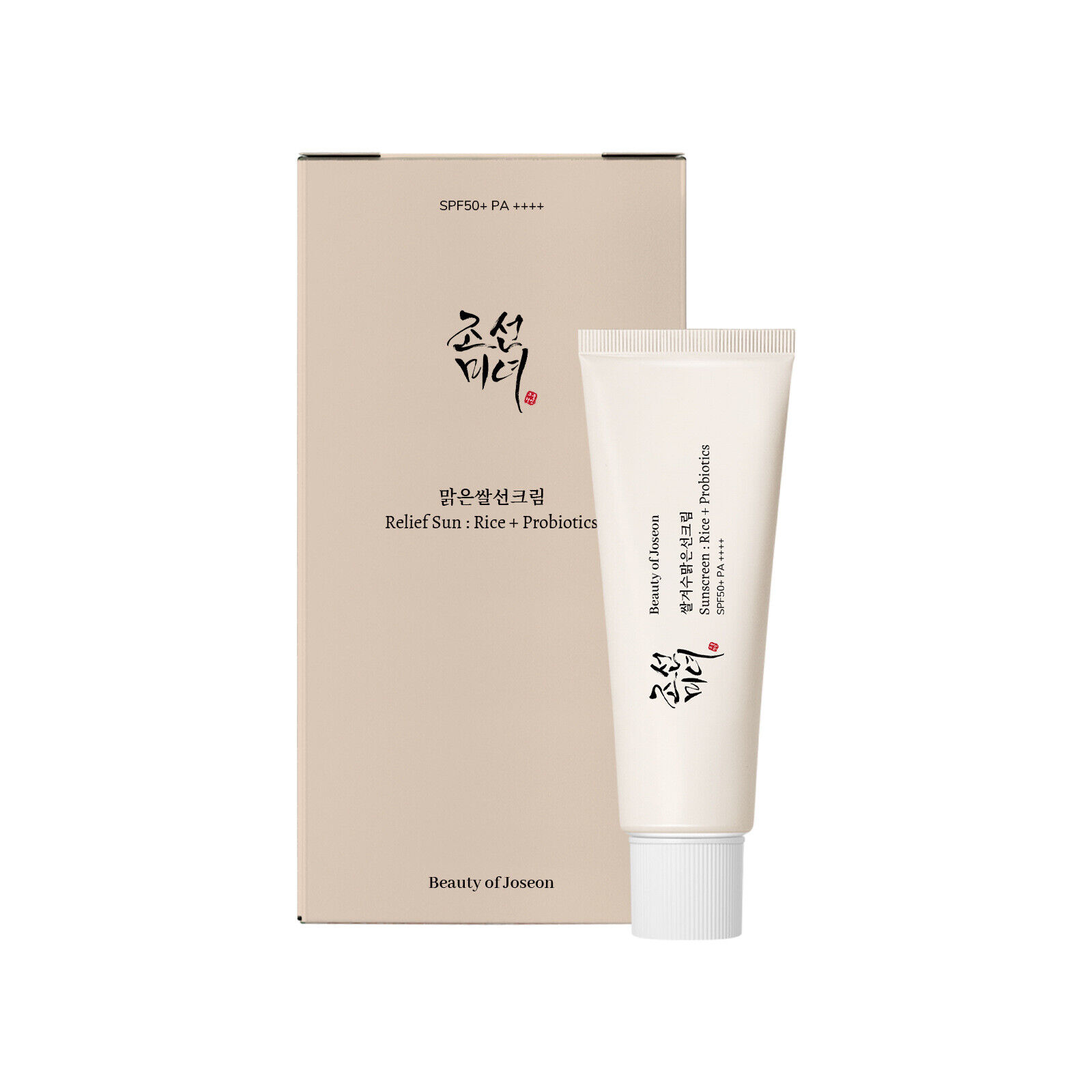 Beauty of Joseon Facial Sunscreens, Korean Sunscreen Spf 50+ PA++++ | Rice Probiotic Face Sunscreen | Water Resistant And Non-Greasy Korean Skincare Sunscreen Stick 50ml
