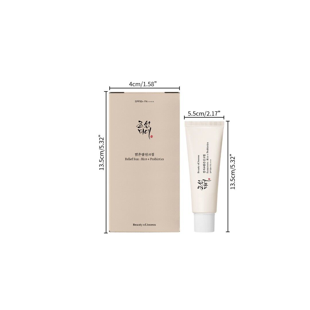 Beauty of Joseon Facial Sunscreens, Korean Sunscreen Spf 50+ PA++++ | Rice Probiotic Face Sunscreen | Water Resistant And Non-Greasy Korean Skincare Sunscreen Stick 50ml