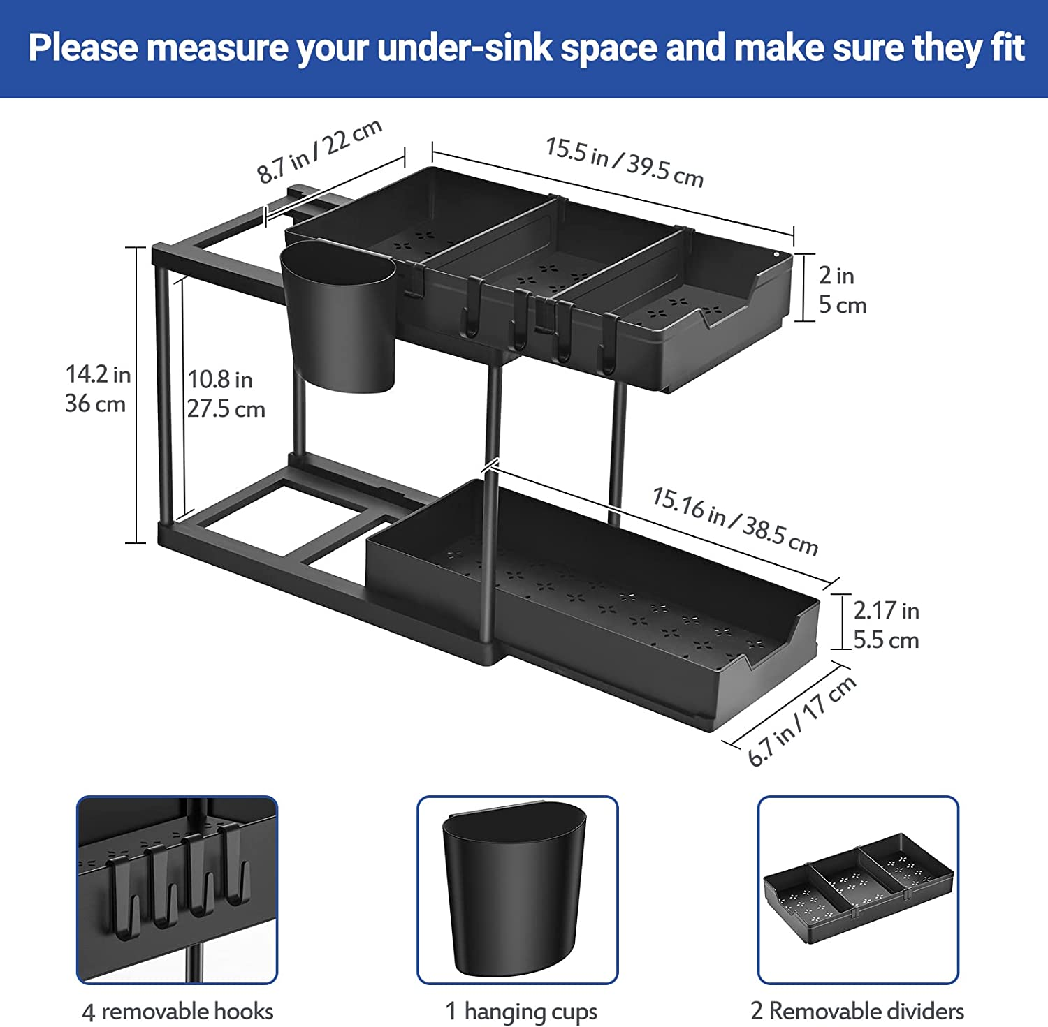 Under Sink Organizers and Storage