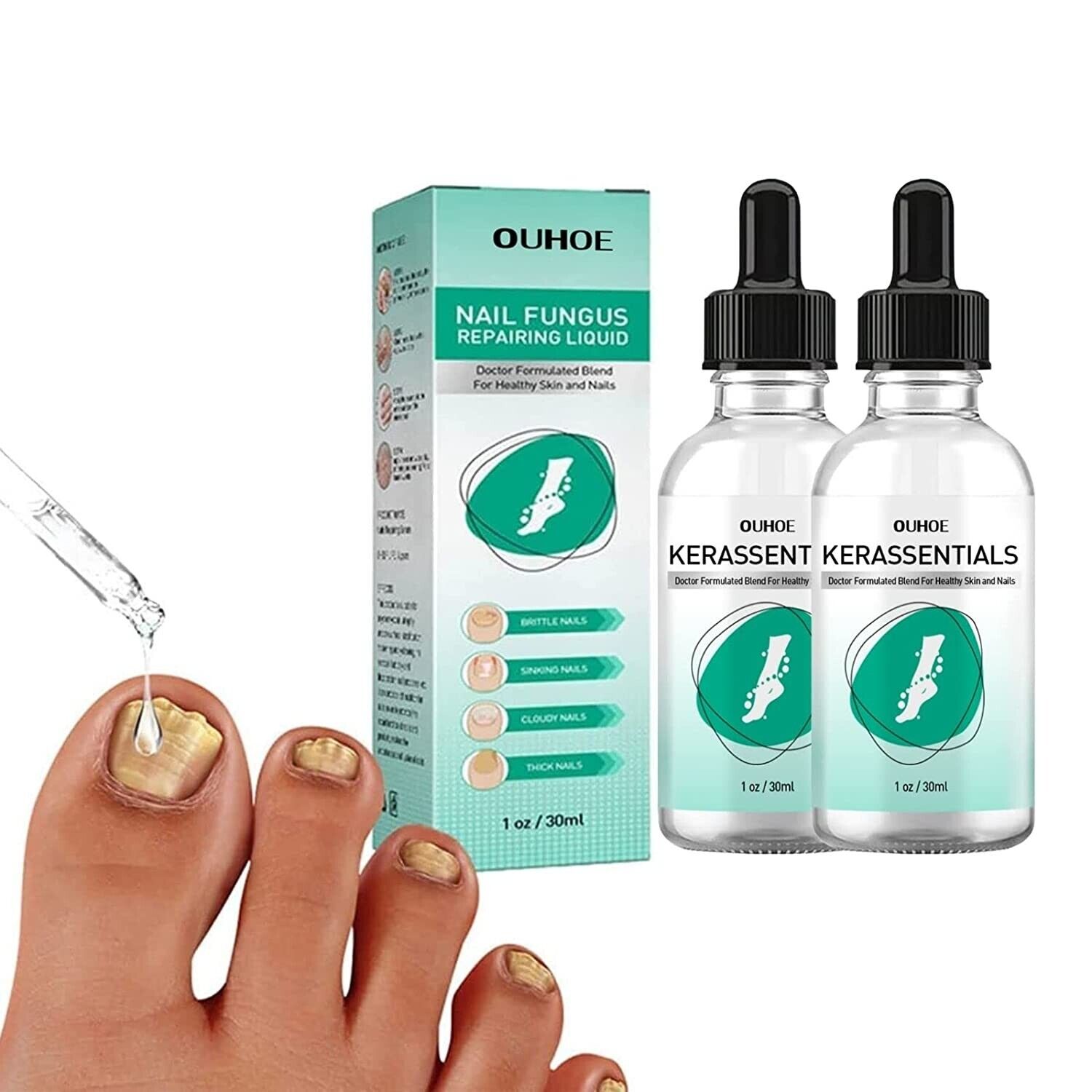 Kerassentials Toenail Treatment Oil
