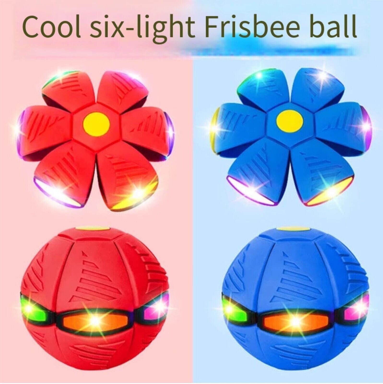 2023 New Pet Toys Dog Cat Flying Saucer Ball