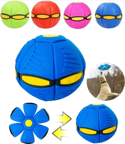 2023 New Pet Toys Dog Cat Flying Saucer Ball
